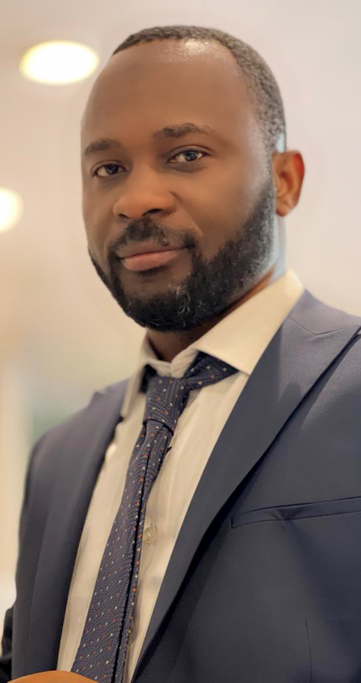 Adeola portrait in suit